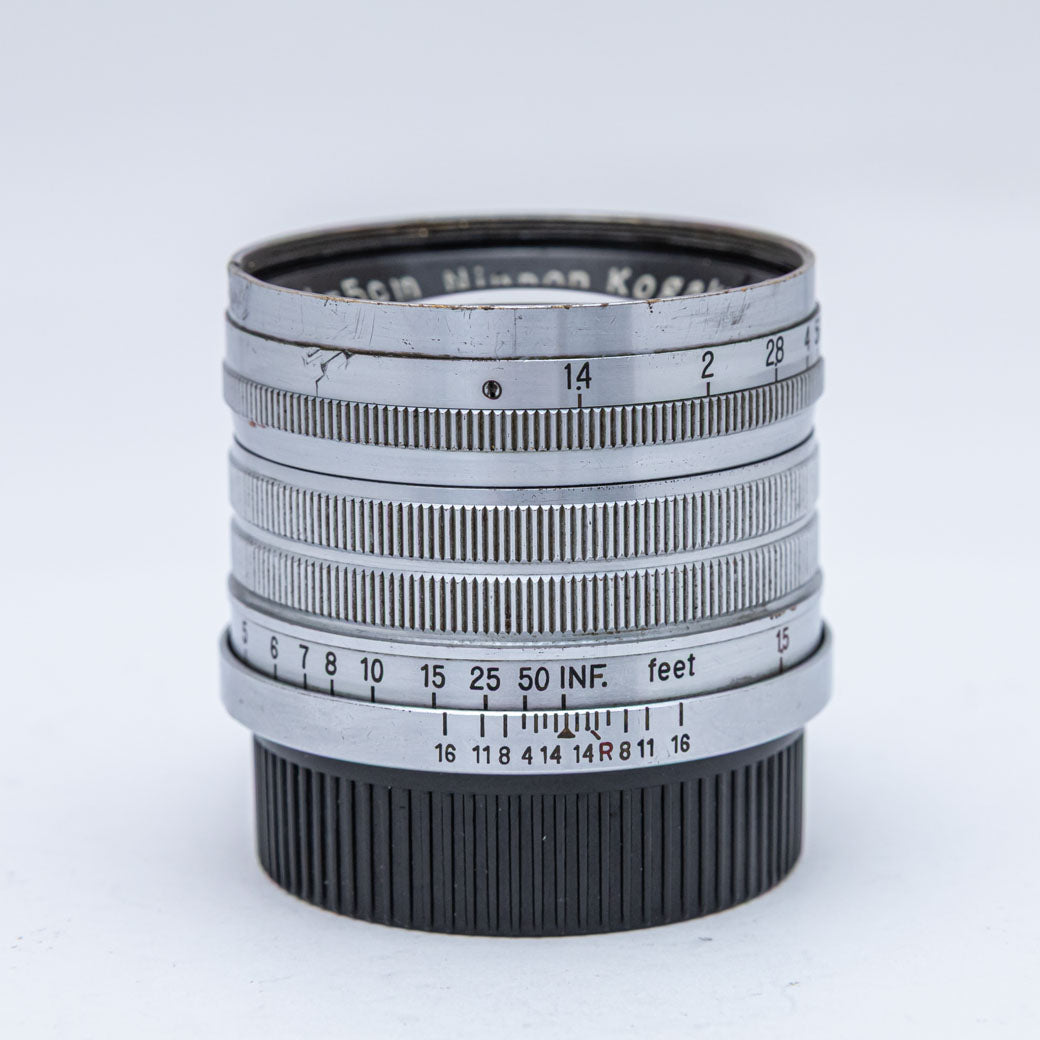 Nikon NIKKOR-S.C 5cm F1.4 Lマウント – ねりま中古カメラきつね堂