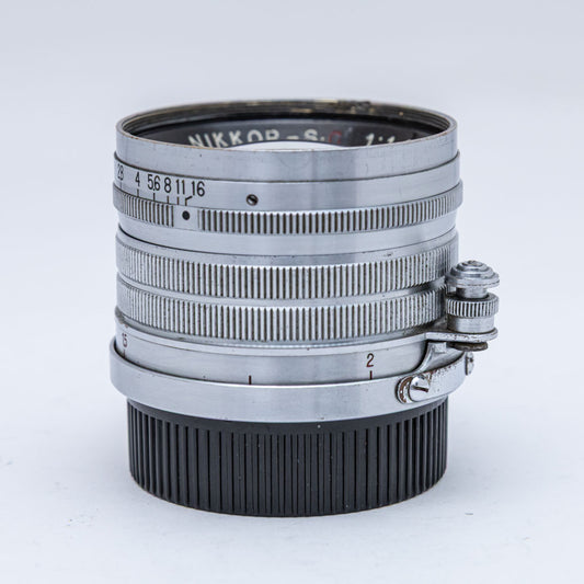 Nikon NIKKOR-S.C 5cm F1.4 Lマウント