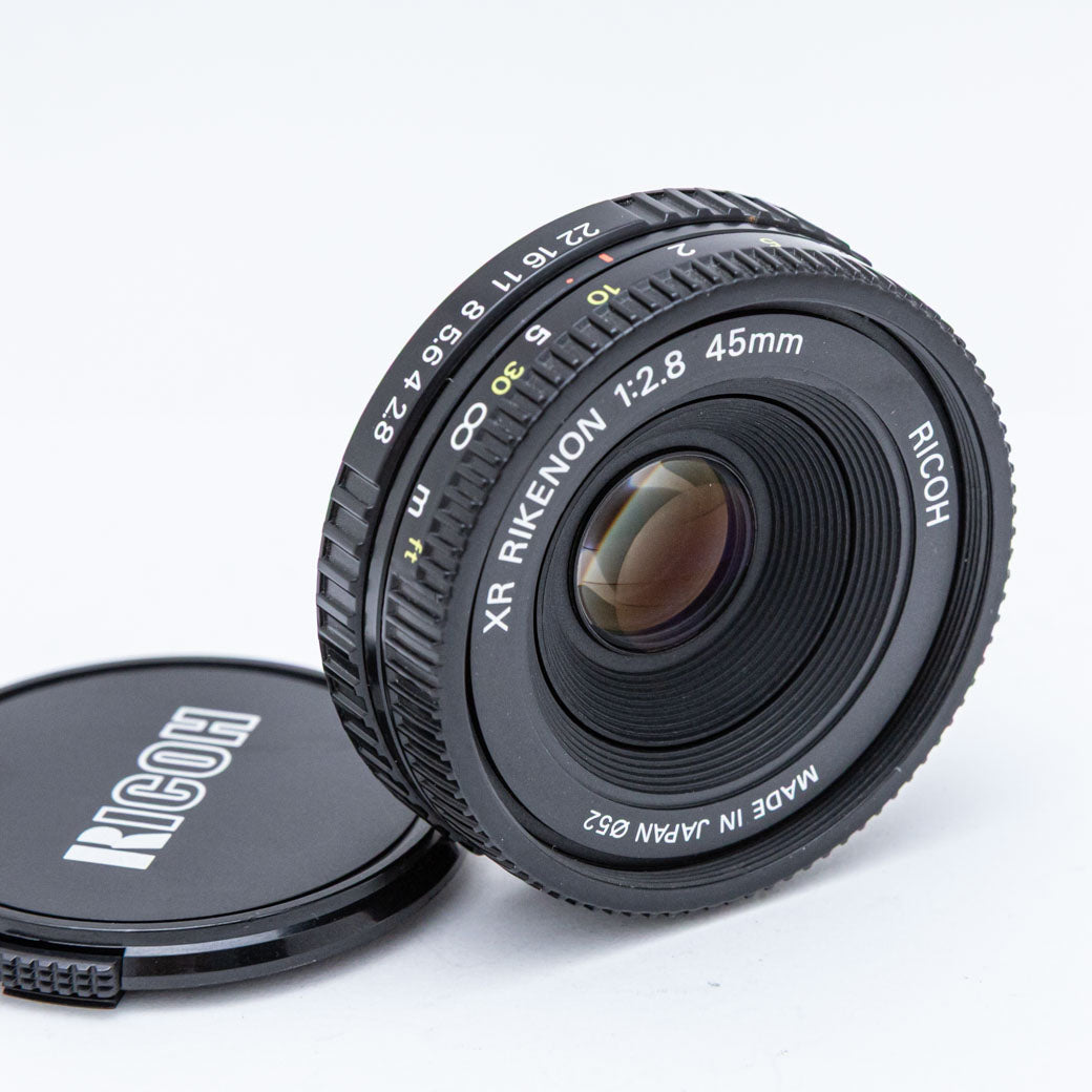 RICOH XR RIKENON 45mm F2.8 Kマウント – ねりま中古カメラきつね堂