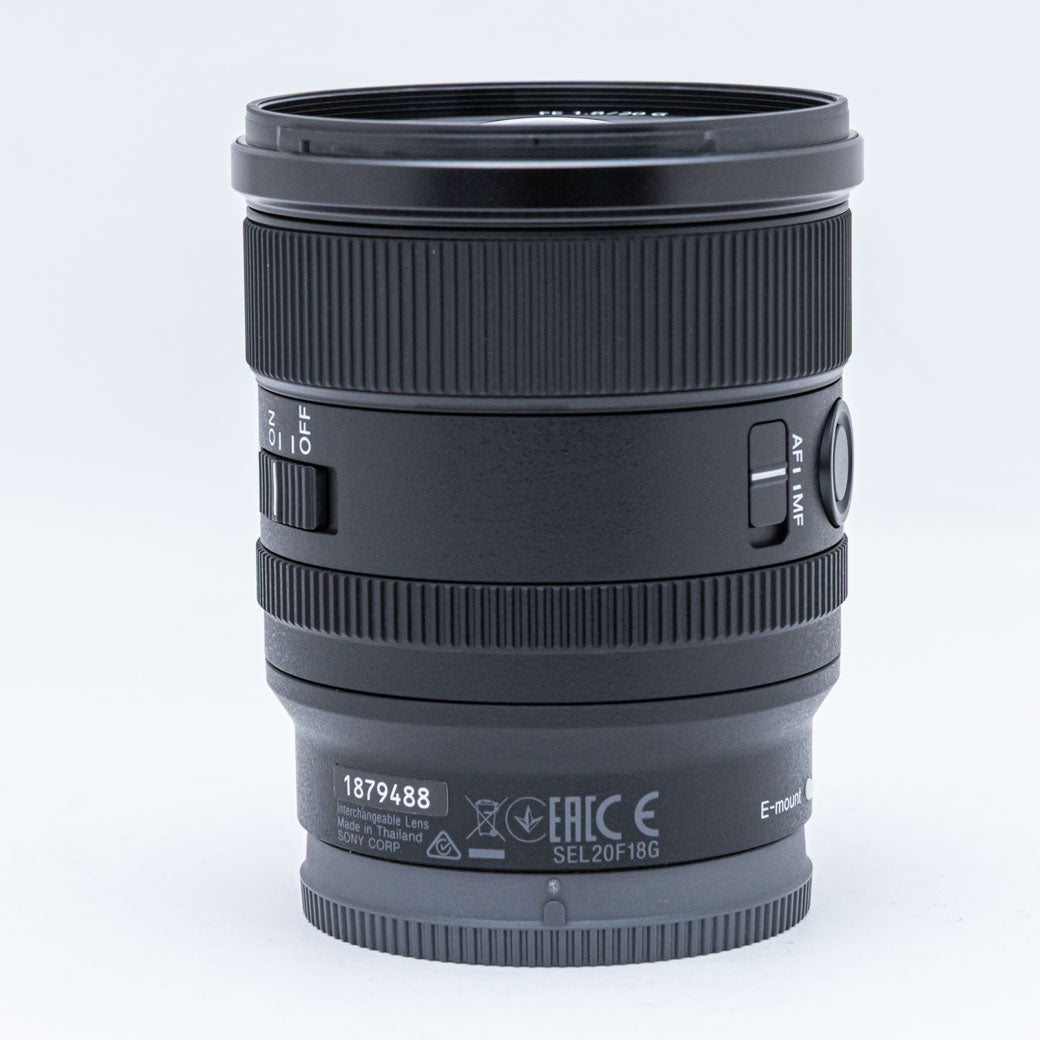 SONY FE 20mm F1.8G SEL20F18G 美品中古 SONY FE 20mm F1.8 G (SEL20F18G) – ねりま中古カメラきつね堂