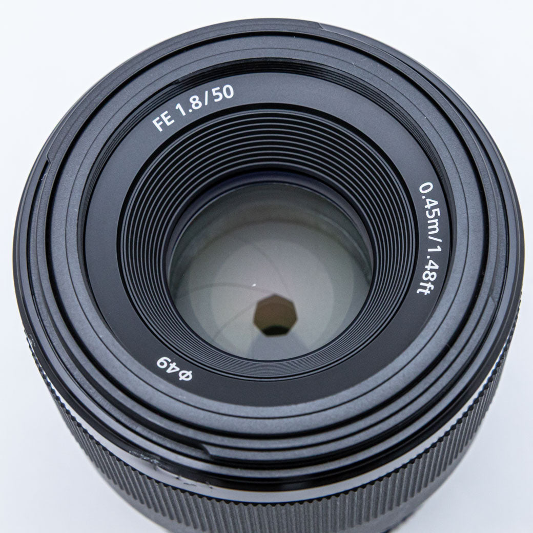 ■美品■ SONY FE 50mm F1.8 SEL50F18F Amazon.com : Sony - FE 50mm F1.8 Standard Lens (SEL50F18F), Black