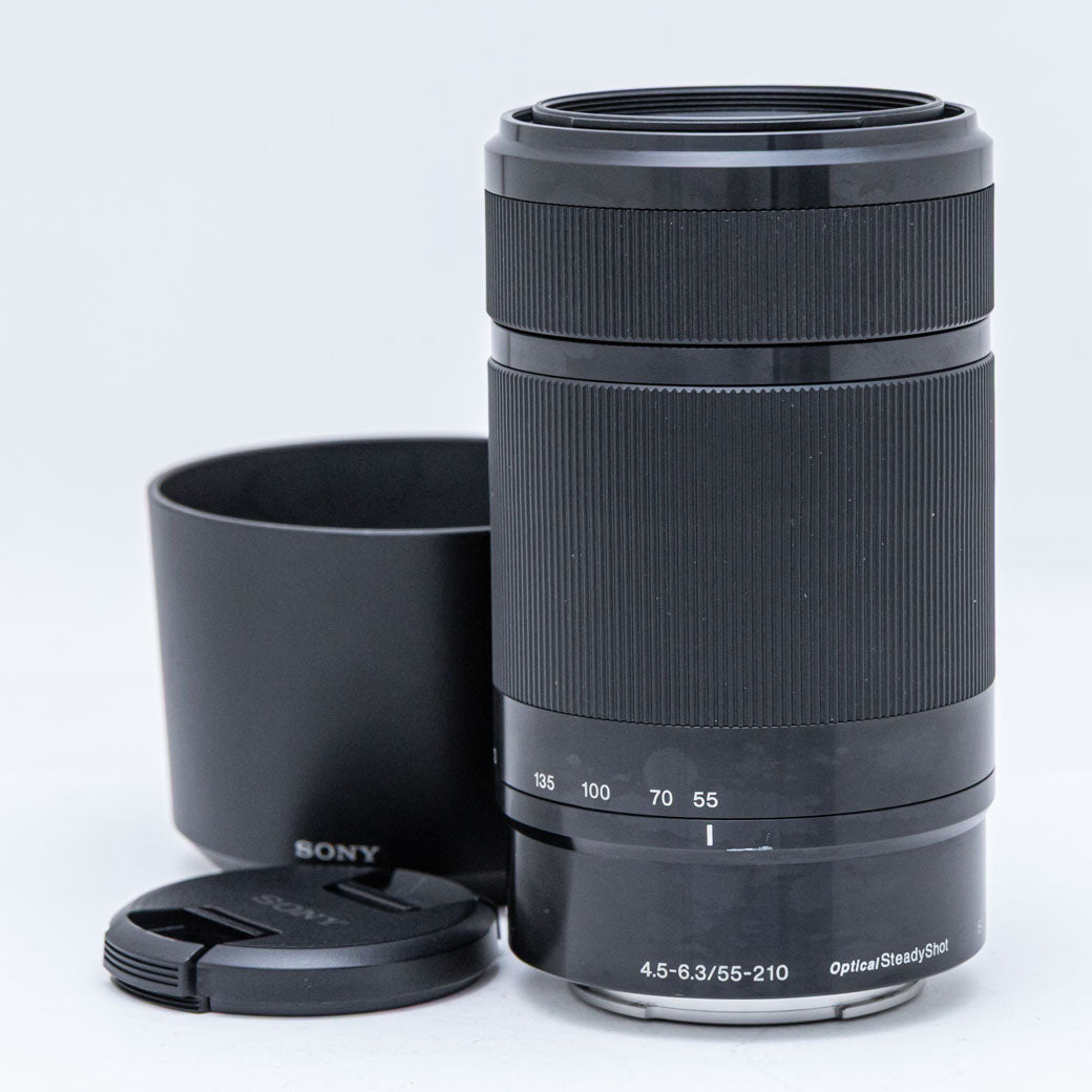 SONY E 55-210mm F4.5-6.3 OSS (SEL55210) ブラック – ねりま中古
