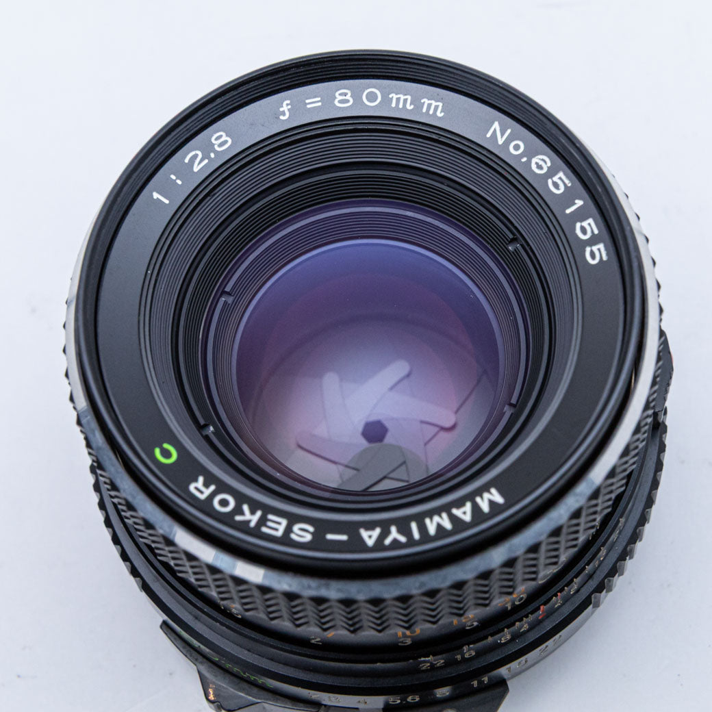 Mamiya 645 PRO ウエストレベルファインダー, Sekor C 80mm F2.8, 120