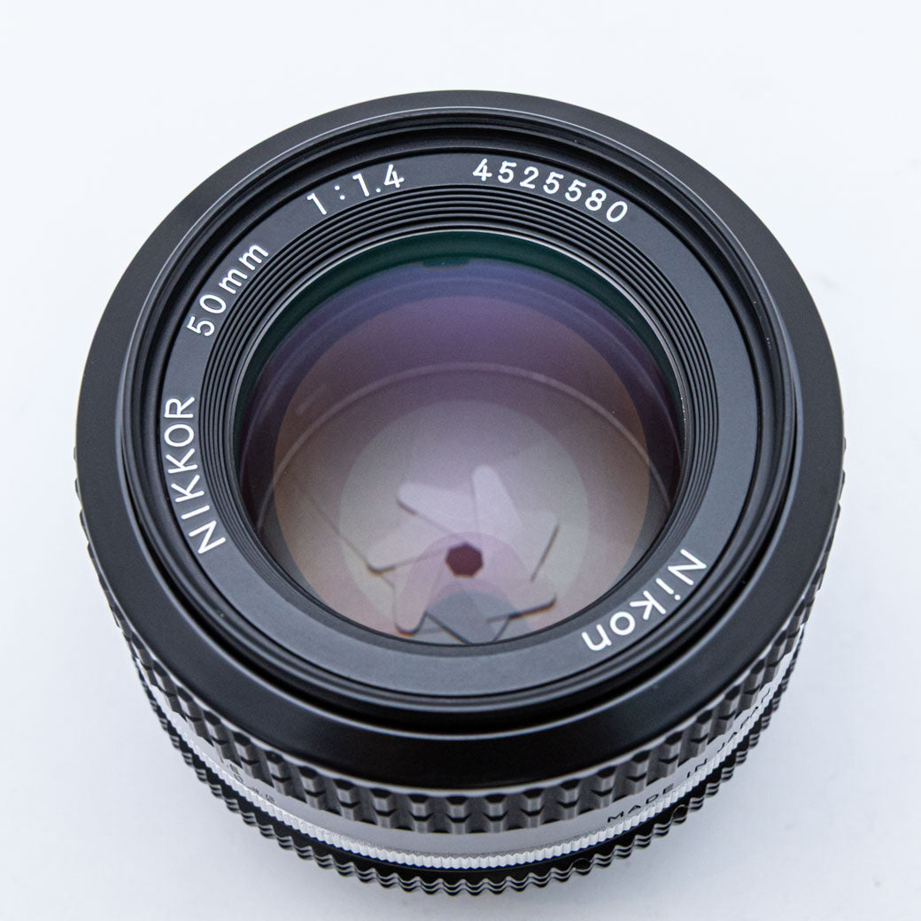 【未使用級】動作◎ ニコン　Ai Nikkor 50mm F1.4 666 未使用級】動作◎ ニコン Ai Nikkor 50mm F1.4 666