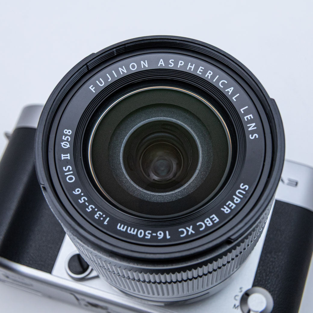 FUJIFILM X-A3 シルバー, XC 16-50mm F3.5-5.6 OIS II – ねりま中古