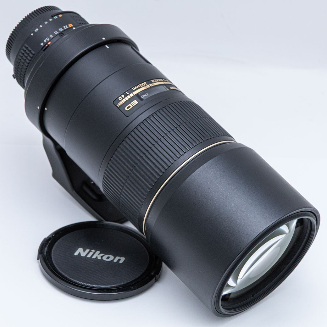 Nikon AF-S 300mm F4 D IF-ED ブラック – ねりま中古カメラきつね堂