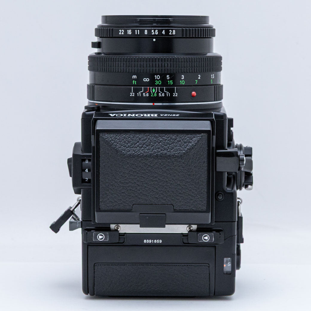 Zenza Bronica ETR Si, PE 75mm F2.8, 120フィルムホルダー セット