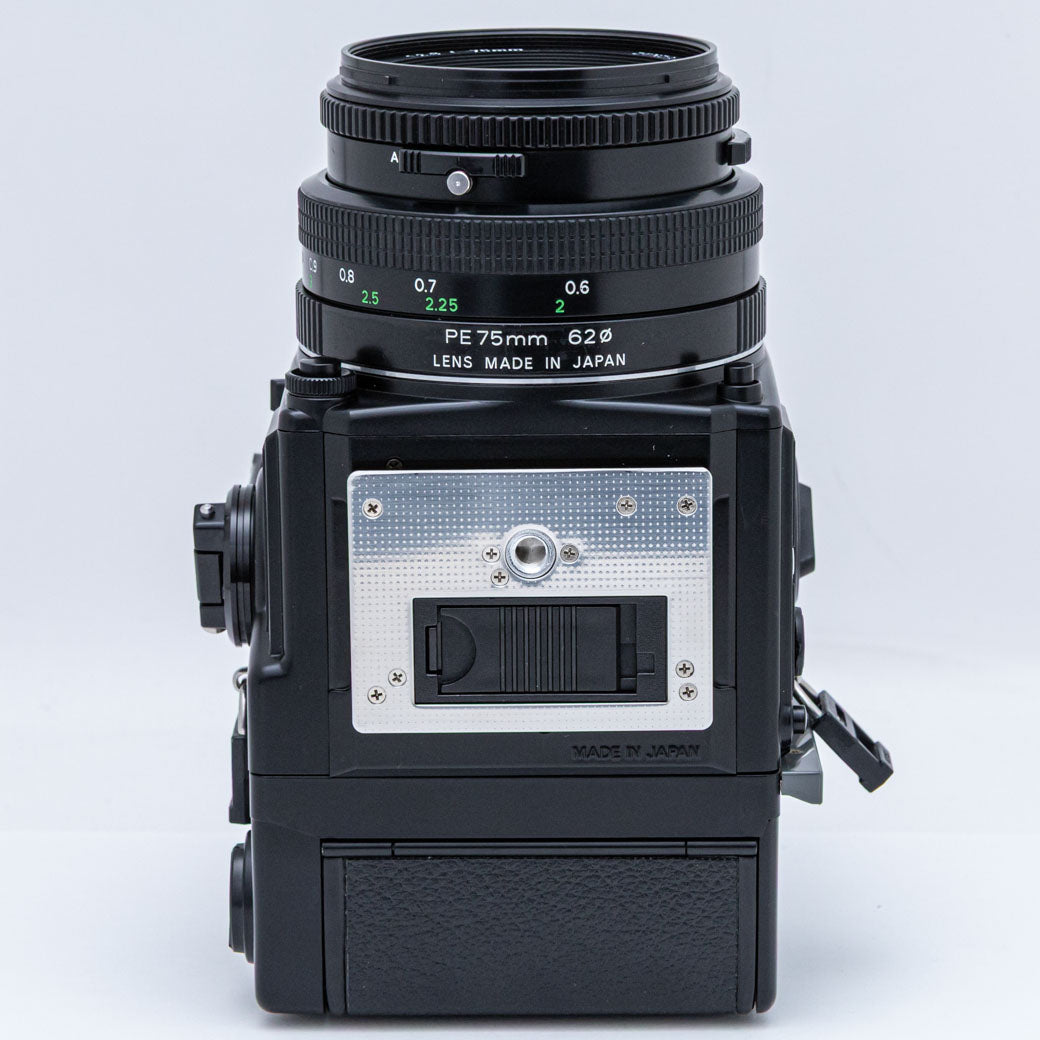 Zenza Bronica ETR Si, PE 75mm F2.8, 120フィルムホルダー セット