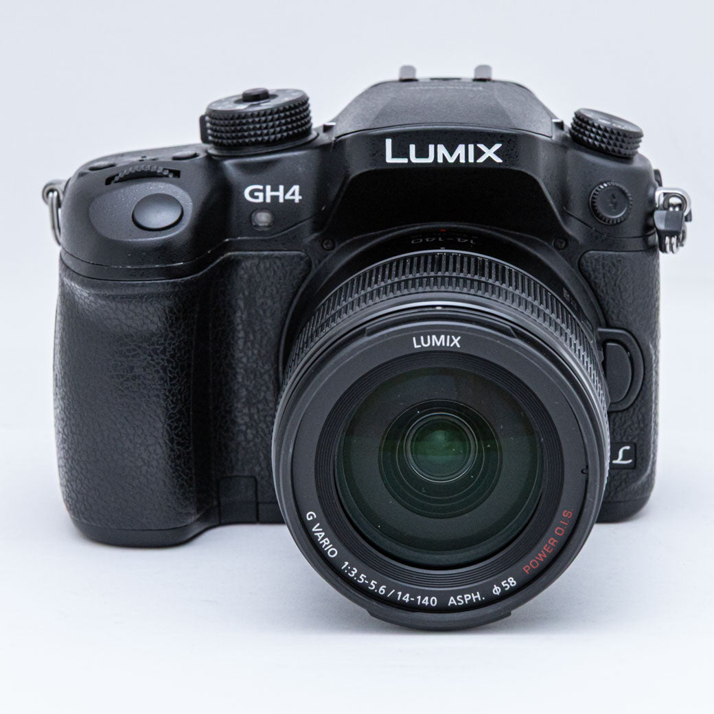 パナソニック　LUMIX 14-140 標準ズームレンズGH4【ジャンク品】 Panasonic DMC-GH4, G VARIO 14-140mm F3.5-5.6 ASPH. POWER O.I.S.