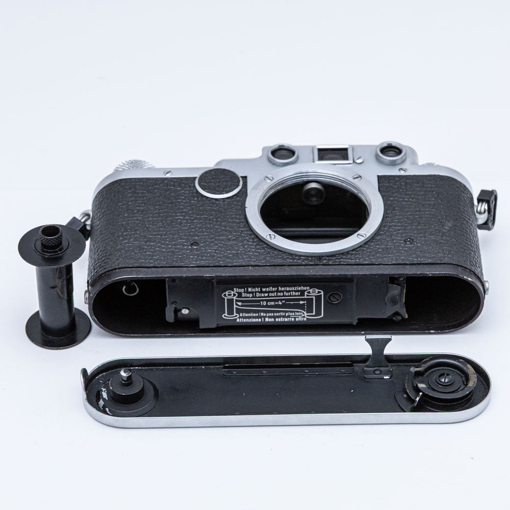 Leica IIf ブラックダイヤル – ねりま中古カメラきつね堂