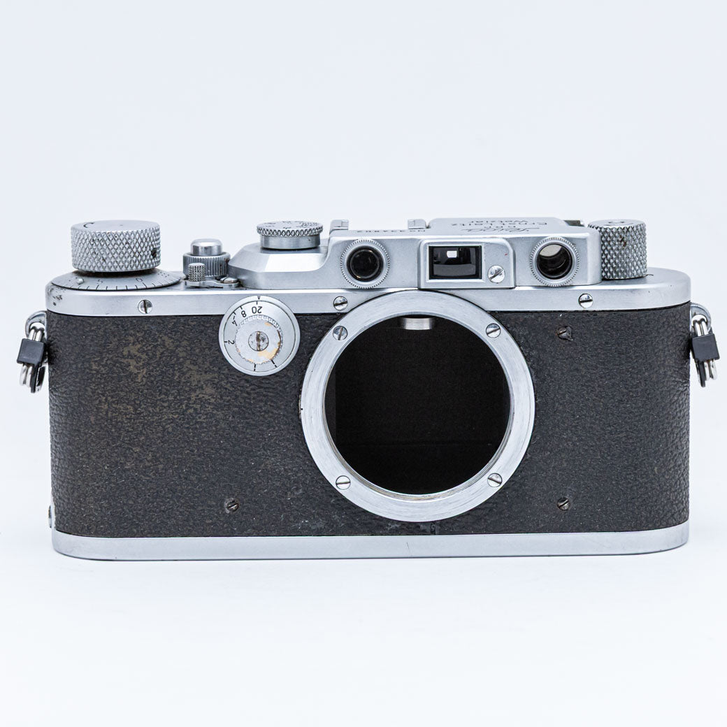 Leica III シルバー レンジファインダーカメラ1939年31万台整備済み レンジファインダー – ねりま中古カメラきつね堂