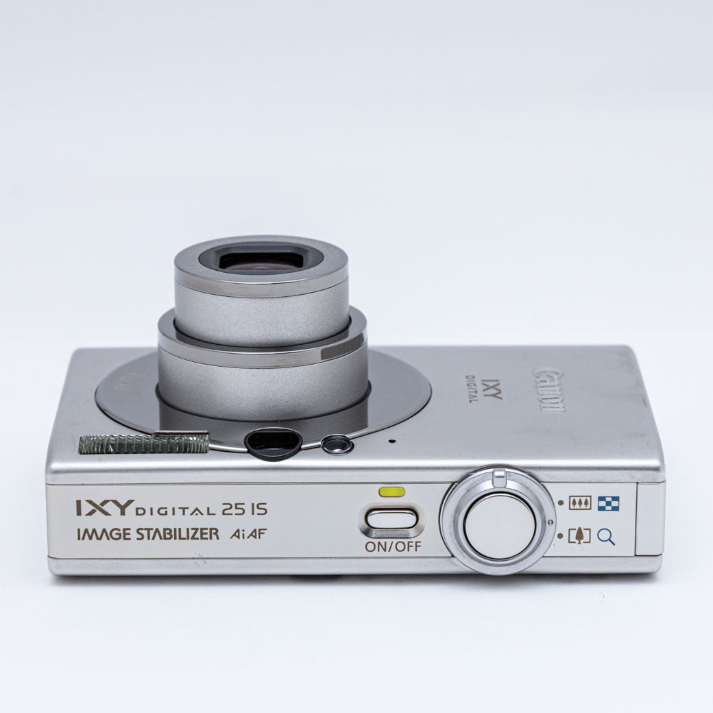 Canon IXY DIGITAL 25 IS シルバー – ねりま中古カメラきつね堂