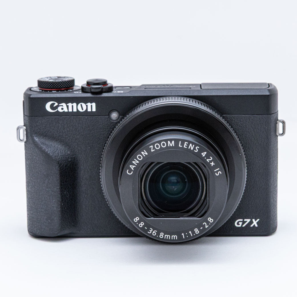Canon PowerShot G7 X Mark III ブラック – ねりま中古カメラきつね堂