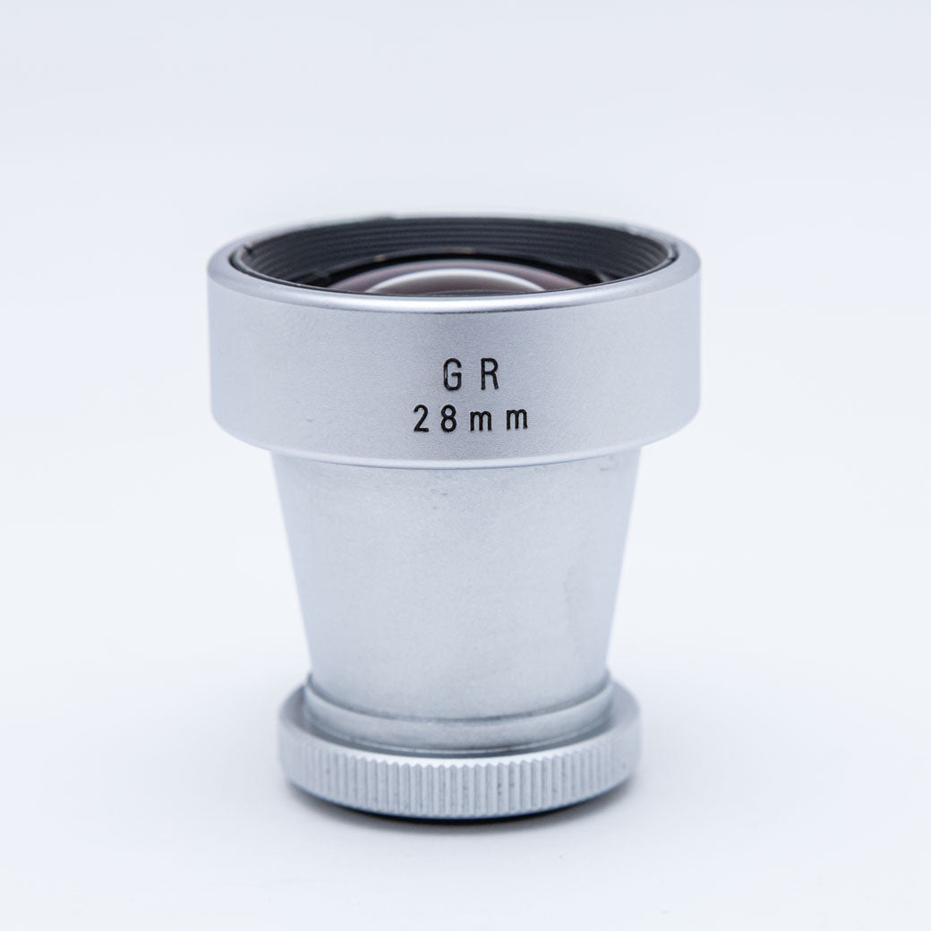 リコー GR1 28mm F2.8 シルバー RICOH GR LENS 28mm F2.8 シルバー Lマウント – ねりま中古カメラきつね堂