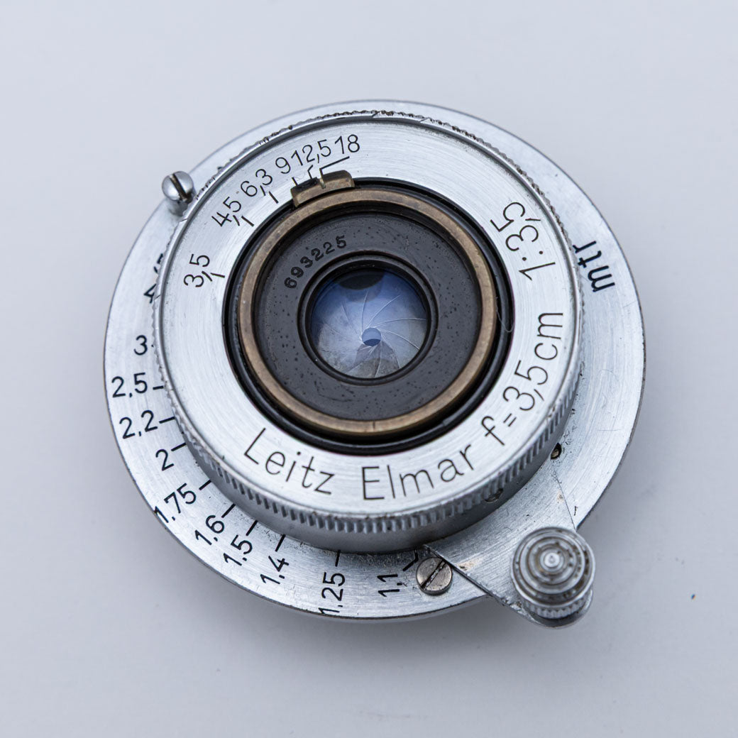 Leica Elmar 3.5cm F3.5 Lマウント – ねりま中古カメラきつね堂