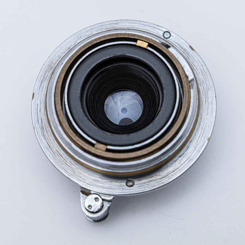 【中古】(ライカ) Leica エルマー3.5cm/3.5 L39マウント用 Leica Elmar 3.5cm F3.5 Lマウント – ねりま中古カメラきつね堂