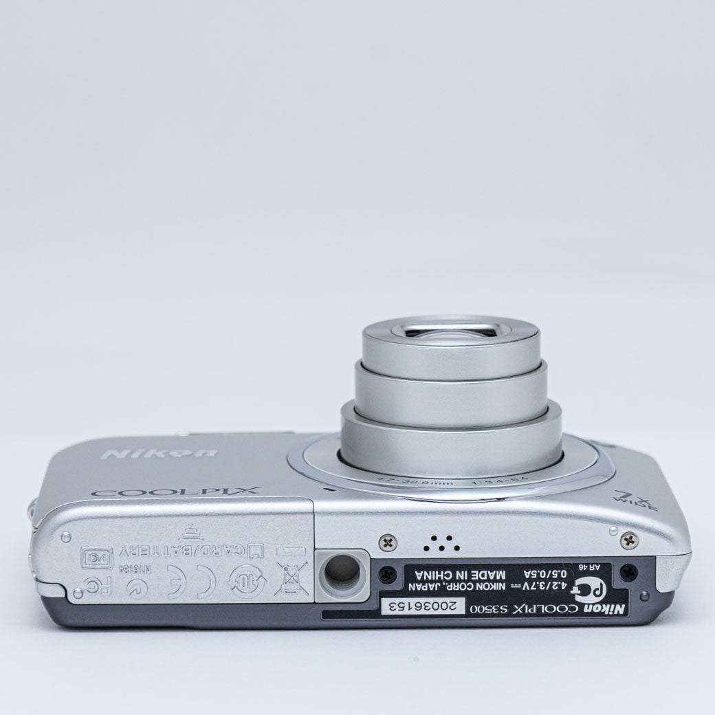 Nikon COOLPIX S3500 シルバー – ねりま中古カメラきつね堂