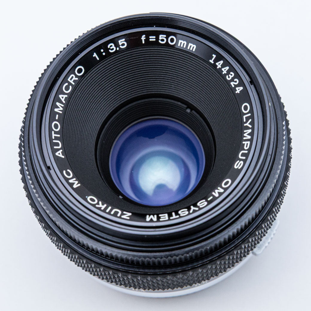 OLYMPUS ZUIKO AUTO-MACRO 50mm F3.5 (OM) – ねりま中古カメラきつね堂