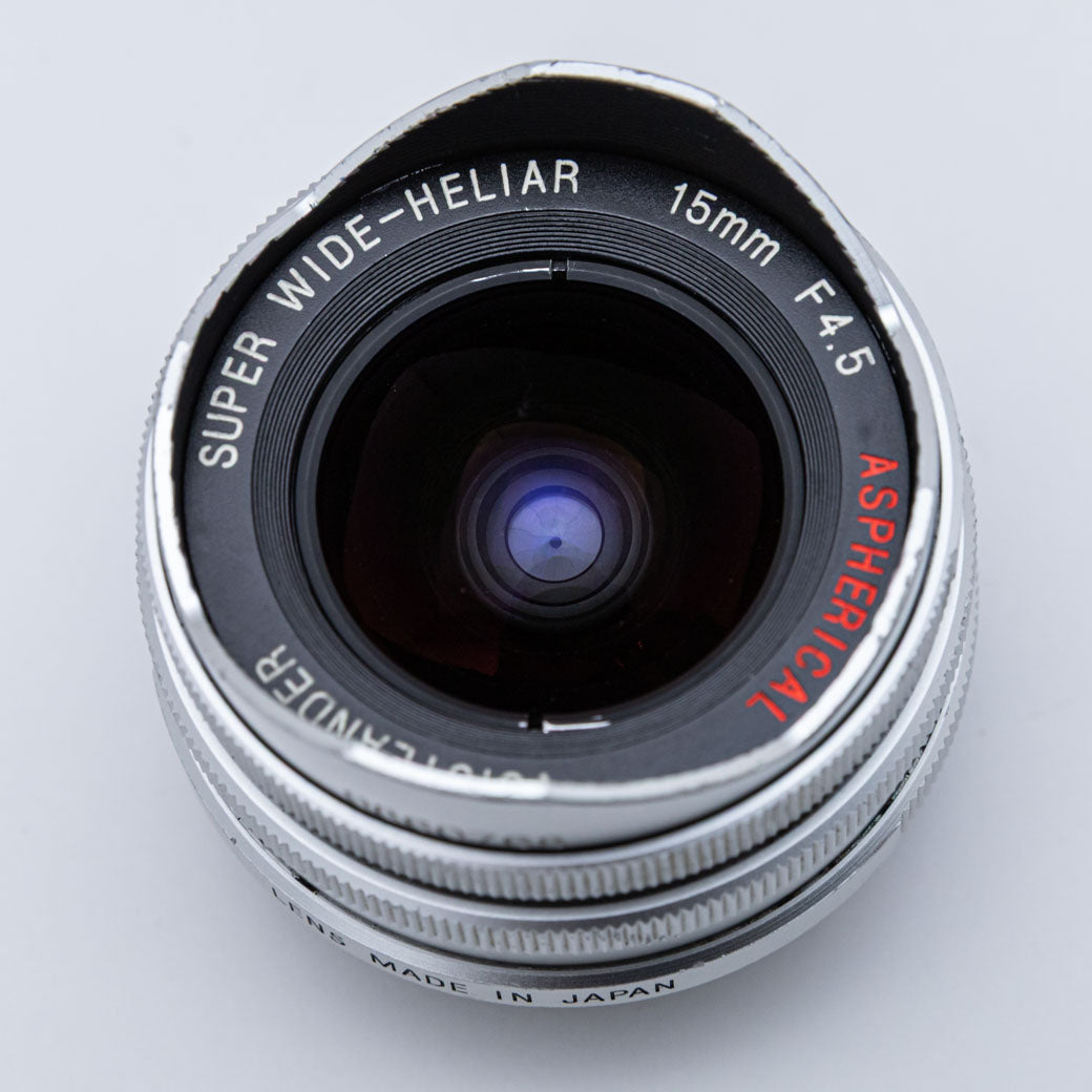 Voigtlander SUPER WIDE-HELIAR 15mm F4.5 Aspherical シルバー L