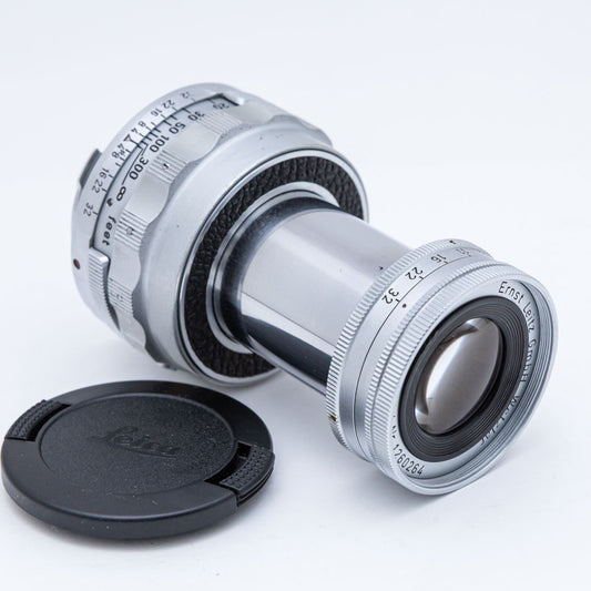 Leica Elmar 9cm F4 沈胴 Mマウント