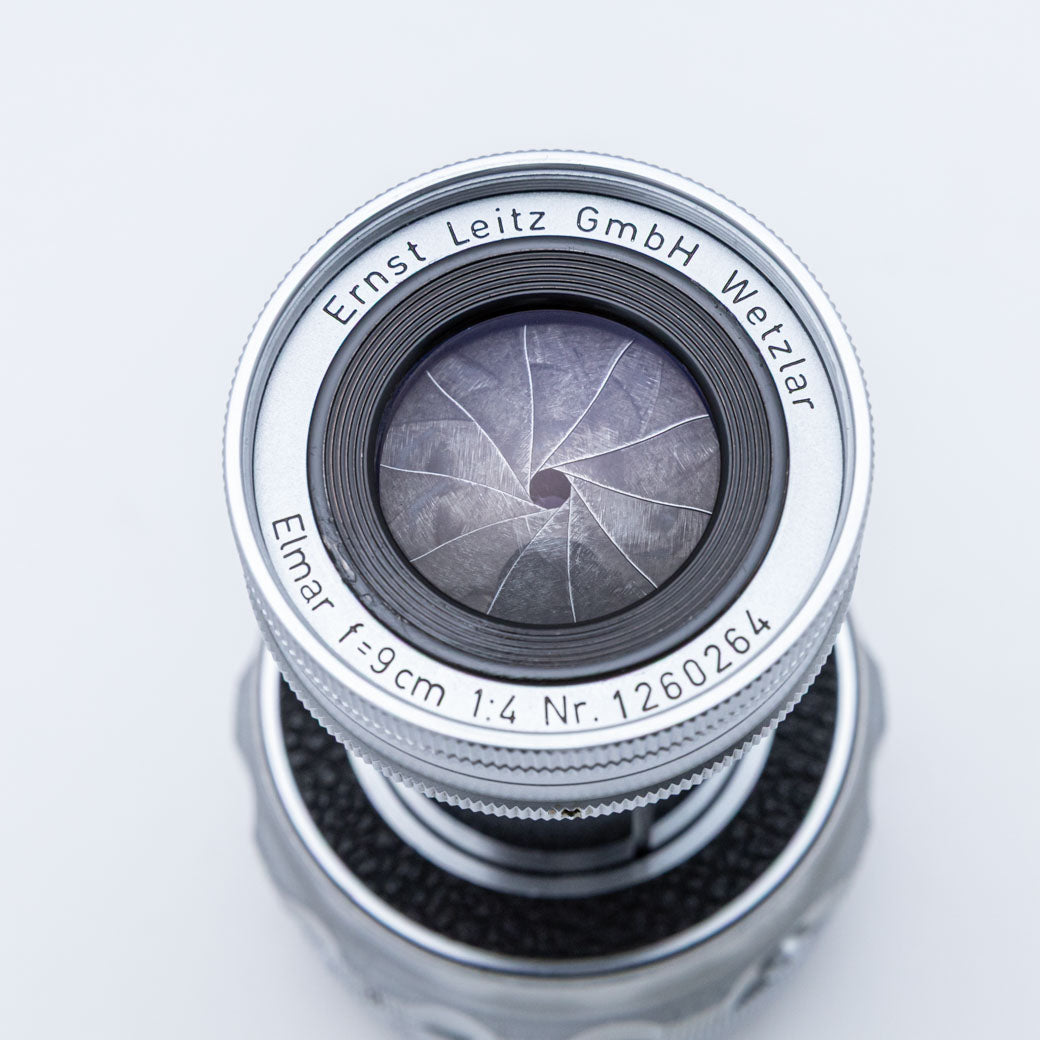 Leica Elmar 9cm F4 沈胴 Mマウント
