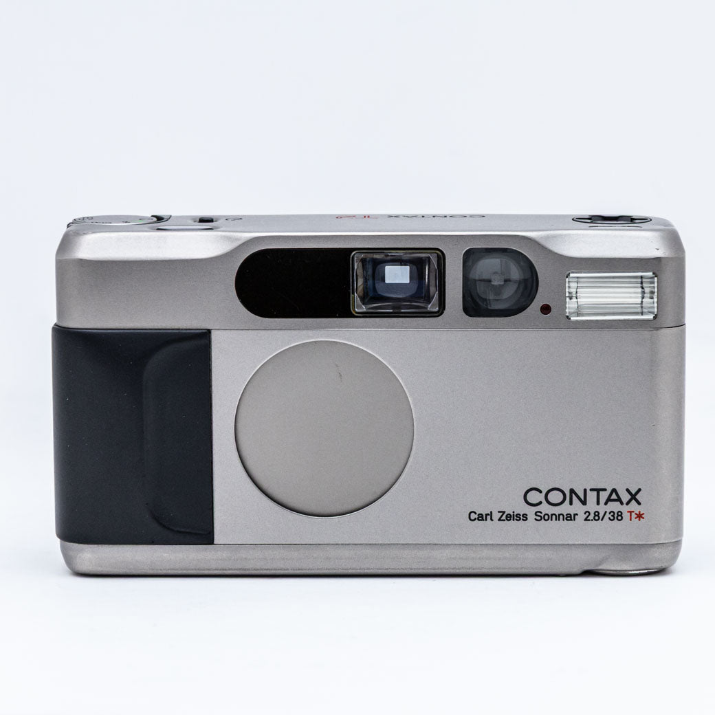 美品 CONTAX T2 カールツァイス チタン フィルムカメラ CONTAX T2 チタン – ねりま中古カメラきつね堂