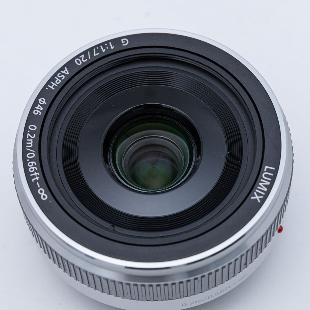 Panasonic LUMIX G 20mm F1.7 II ASPH. シルバー (H-H020A) – ねりま