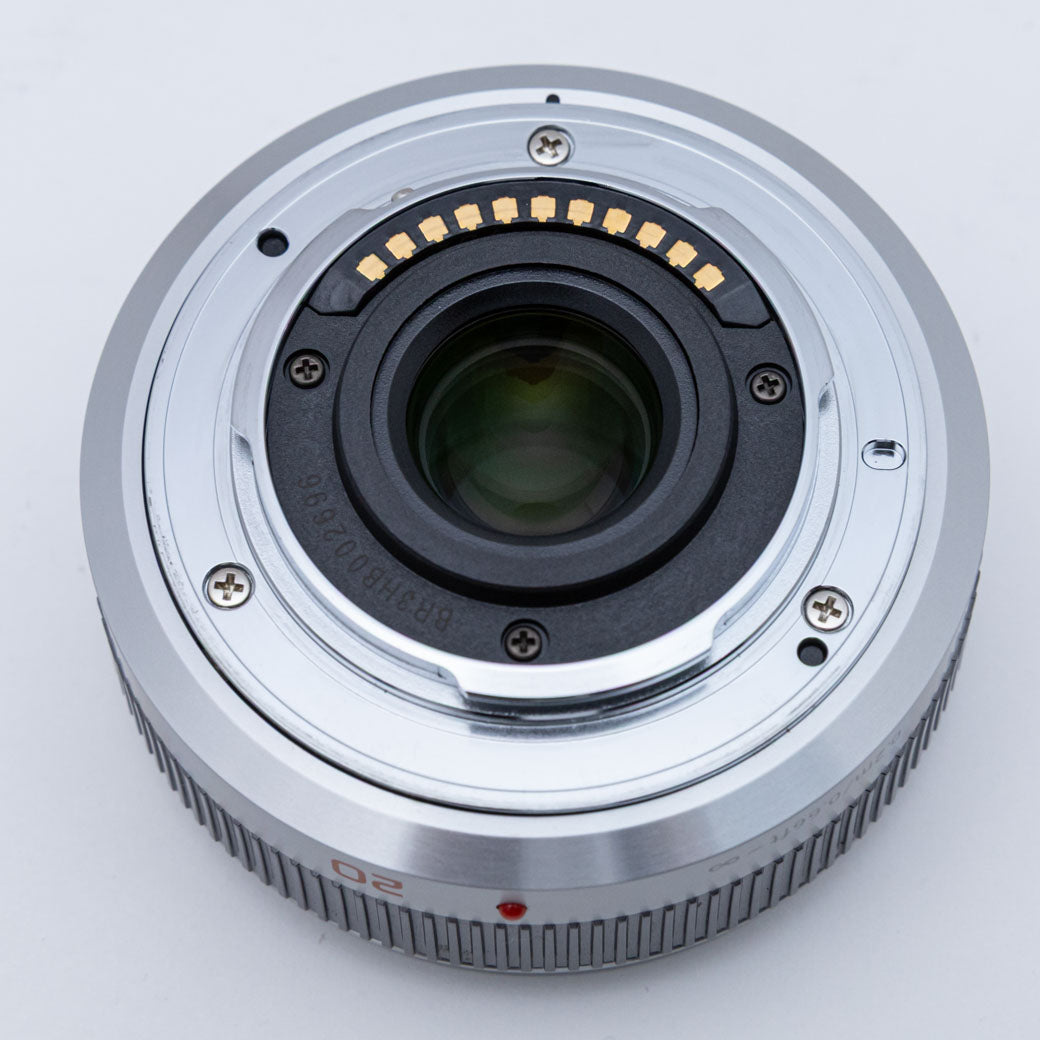 Panasonic LUMIX G 20mm F1.7 II ASPH. シルバー (H-H020A)