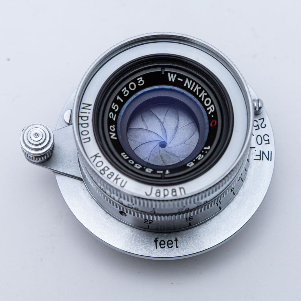 Nikon W-NIKKOR.C 3.5cm F2.5 Lマウント – ねりま中古カメラきつね堂