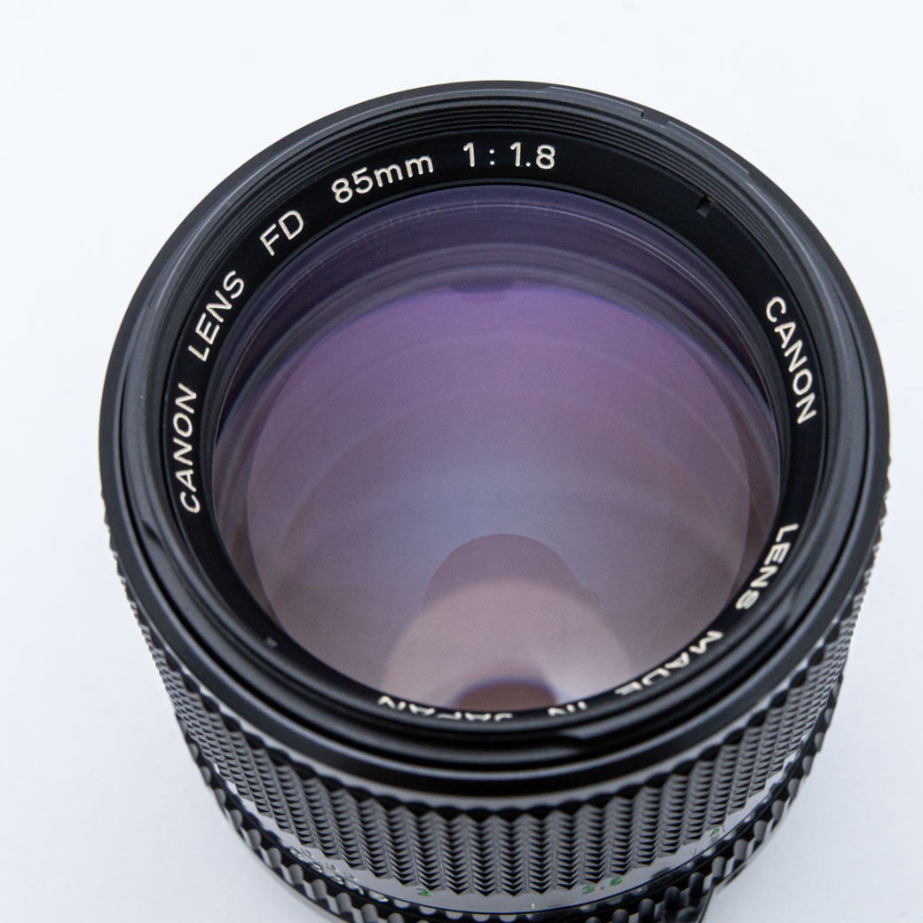 良品☆【整備済・完動品】キヤノン CANON New FD 85mm f1.8 Canon New FD 85mm F1.8 – ねりま中古カメラきつね堂