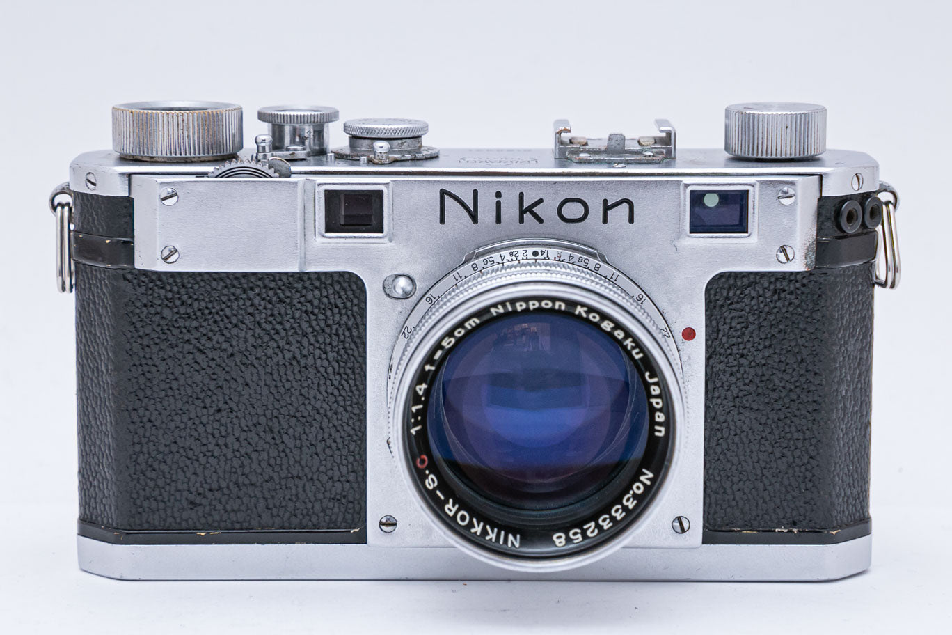 Nikon S, Nikkor-S.C 5cm F1.4 付 – ねりま中古カメラきつね堂