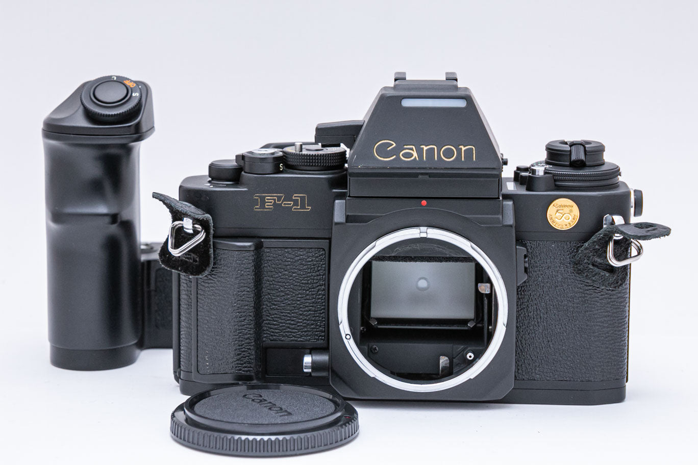 Canon New F-1 AE 50周年記念, AEパワーワインダーFN 付き