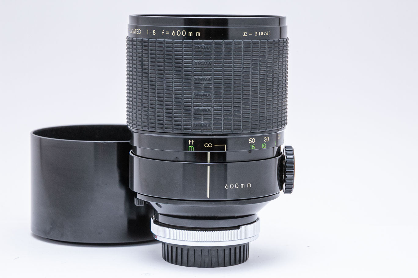 SIGMA Mirror Telephoto MC 600mm F8 Canon FD用