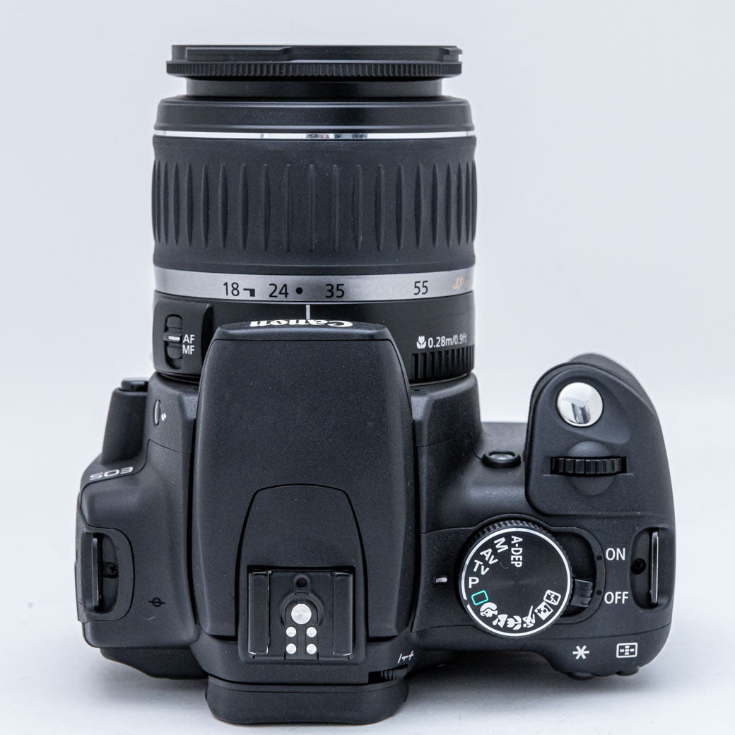 Canon EOS Kiss Digital N ブラック, EF-S 18-55mm F3.5-5.6 II USM