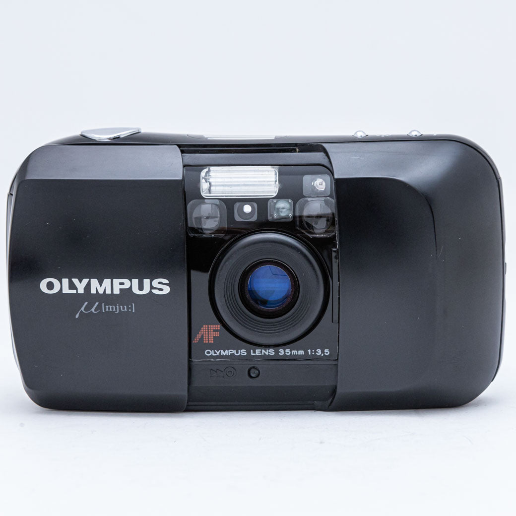 C2835】Olympus μ ミュー 初代 コンパクトフィルムカメラ - カメラ