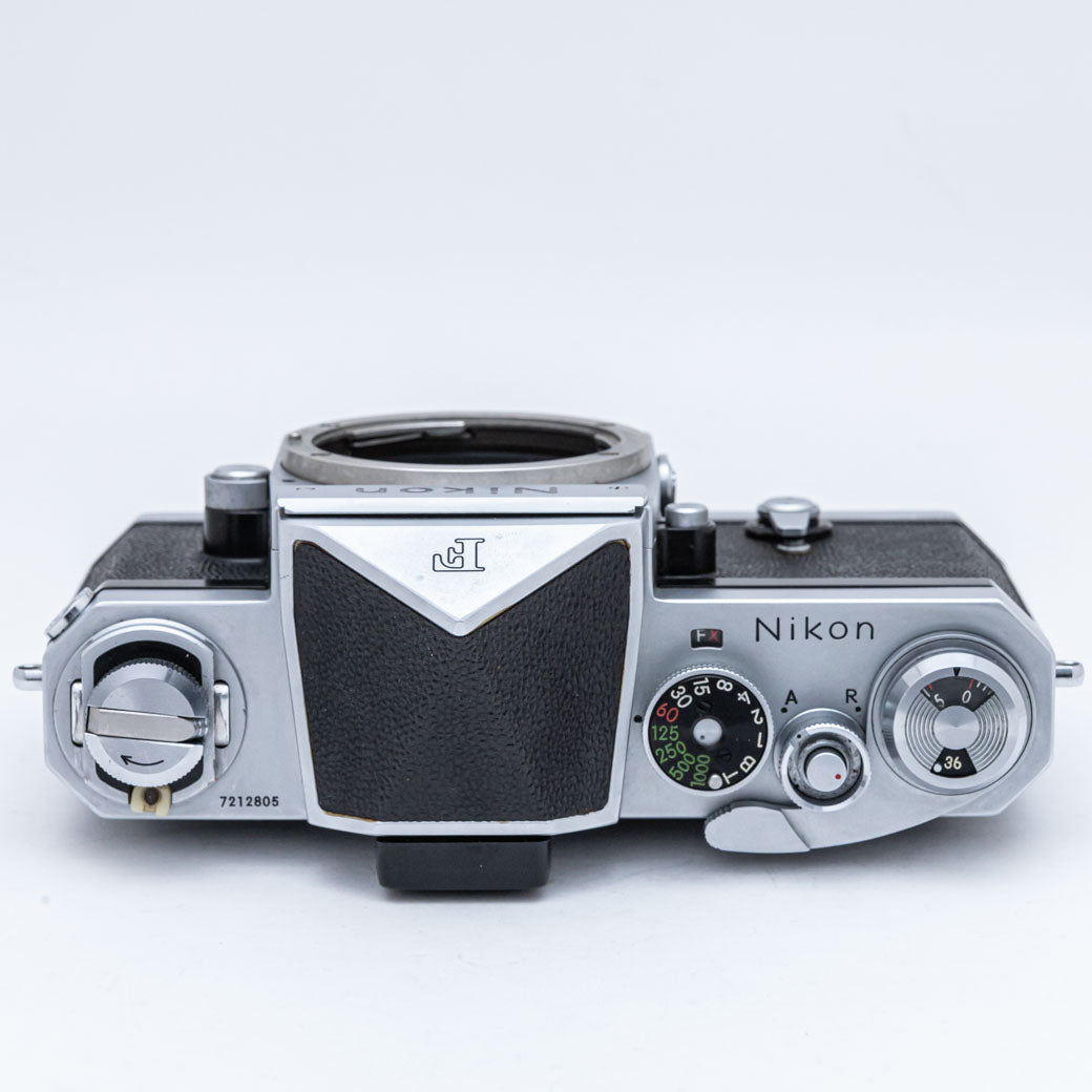 ナチュラルネイビー 【良品】Nikon F Eye Level Silver Body