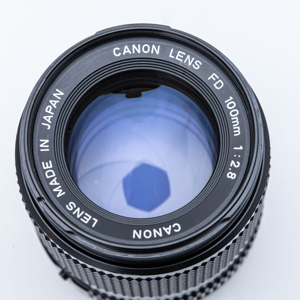 上品】 単焦点レンズ Canon New FD 100mm F2.8 レンズ(単焦点 ...